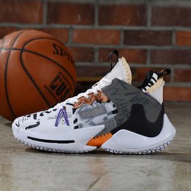 Air Jordan Why Not Zero0.2 威少2代 36-46 灰粉 七彩 绿宝兰 黑豹纹 黑紫月