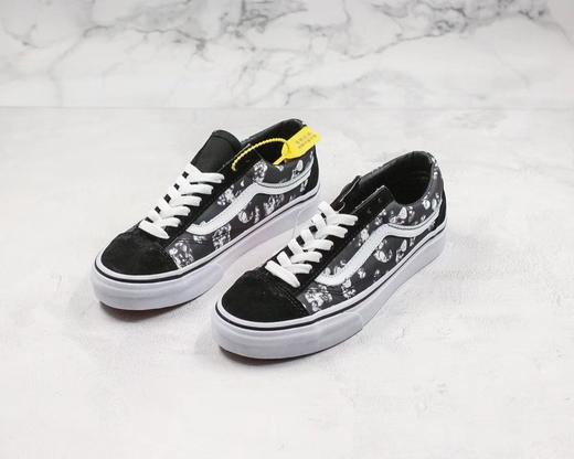 VANS Style 36 黑白棋盘格印花滑板鞋低帮情侣新款 尺码：35--44 工艺：硫化1:1（重量1:1、真标、原钢印、材质标、鞋型标、合格证） 商品图2