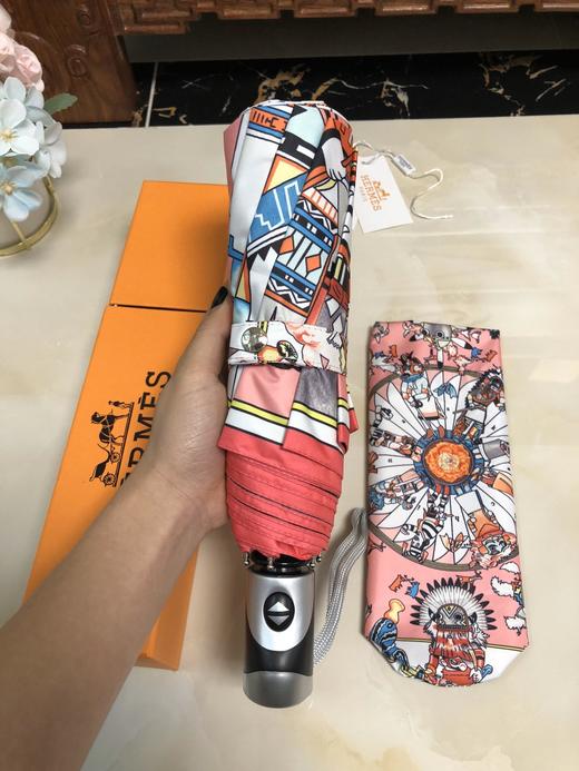 点此购买 爱马仕防晒隔热自动伞 明141565 商品图8