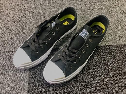 CONVERSE 新款All star 2代男女 黑低 黑高 白低 白高 帆布鞋35-44 商品图0