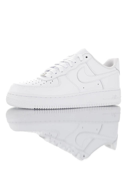 耐克Nike Air Force 1 '07 Low几率过验 采用硬质头层牛皮革 内置全掌air sole气垫中底 空军一号 商品图0