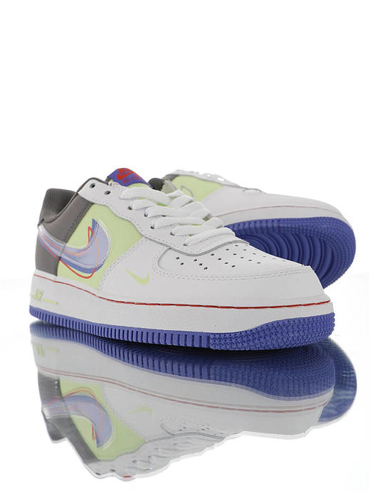 耐克Nike Air Force 1 '07 Low 3D元素注入 原模具开发打造 采用硬质移膜革材质 内置全掌air sole气垫 商品图1