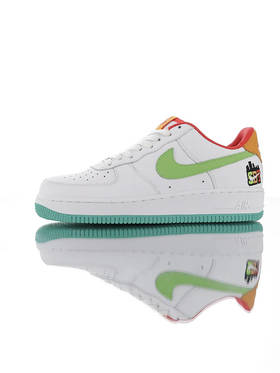 耐克Nike Air Force 1 '07 LE 日本涩谷限定 采用硬质头层牛皮革 内置全掌air sole气垫 空军一号