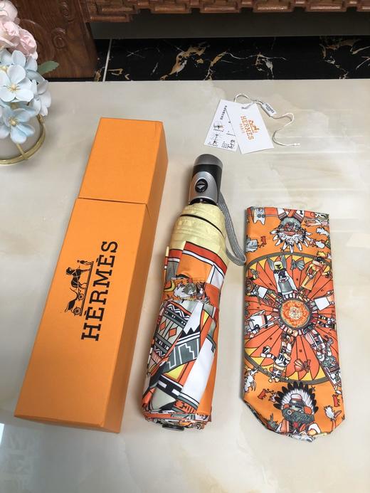 点此购买 爱马仕防晒隔热自动伞 明141565 商品图5