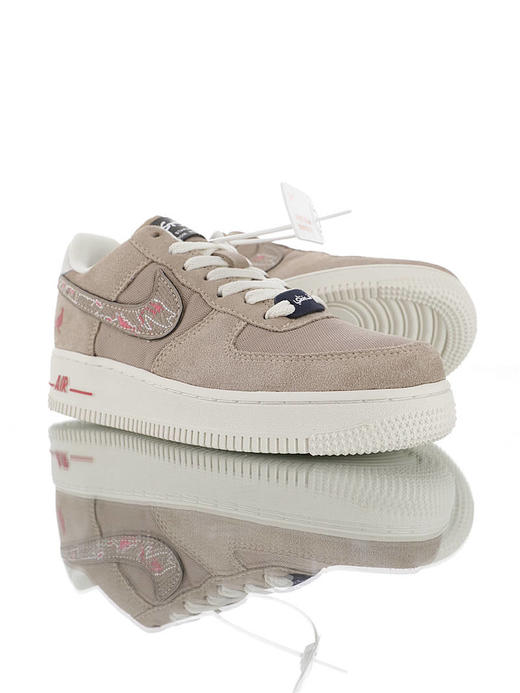 耐克 x Jeff Staple x Nike Air Force 1 07 LV8 新加坡定制团队联名 台产进口高丝翻毛皮质 内置全掌气垫 商品图1