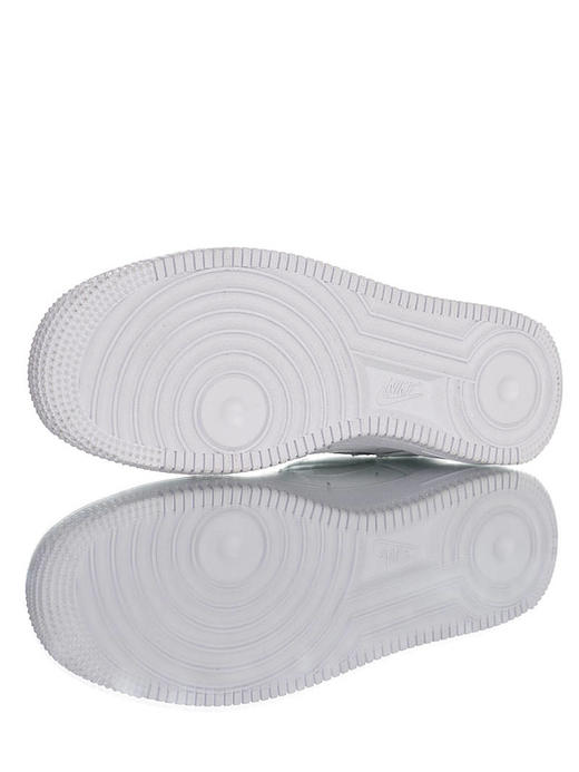 耐克 Nike Air Force 1 ´07 Low Premium 镂空钩子 荔枝纹牛移膜革 内置全掌air sole气垫 空军一号 皮革白黑3M钩配色 商品图2