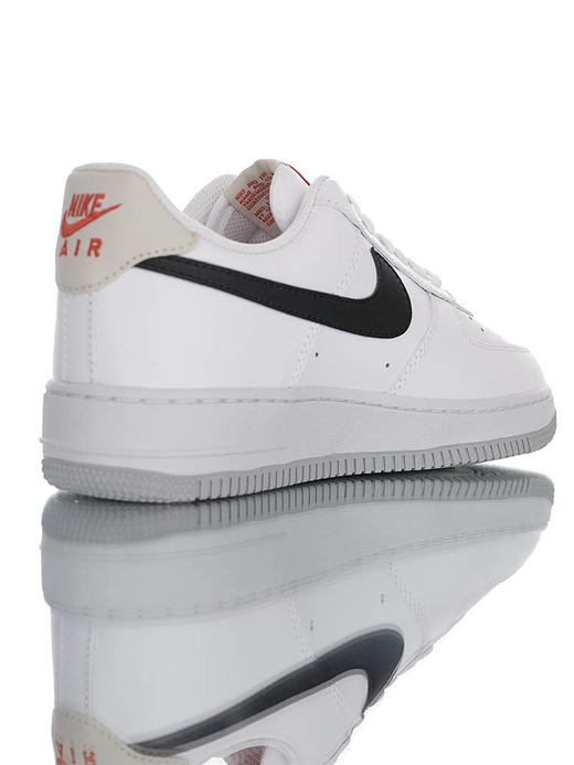 耐克Nike Air Force 1 Low 原模具开发打造 硬质头层荔枝纹皮革鞋面 内置全掌AirSole气垫 空军一号 商品图4