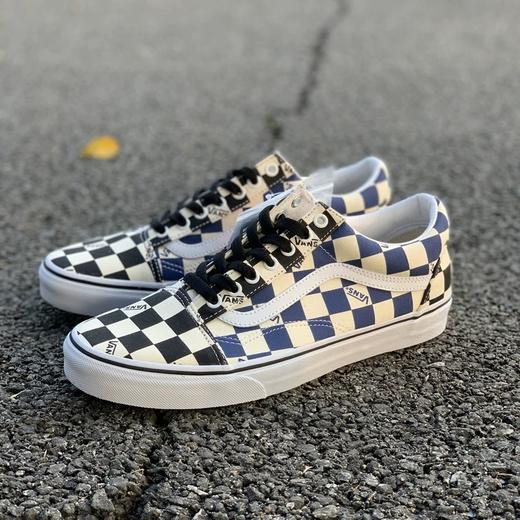 VANS新款ERA 黄白 黑灰 酒红色 棋盘格男女帆布鞋板鞋码数(35至44)带半码 商品图1
