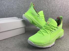 库里7 荧光绿橘色 黑红蓝灰 灰狼