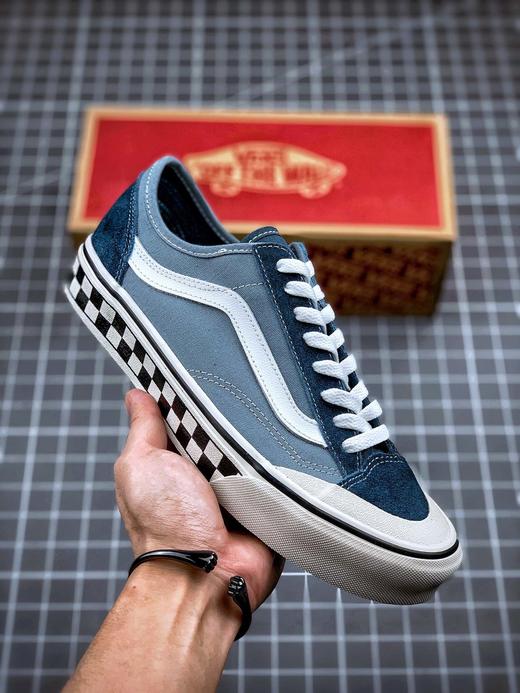 Vans Style 36 Cecon SF 牛仔蓝 红色 骚粉 黑白 白色 红蓝 红色棋盘 孔雀绿 权志龙 包头 杀人鲸Size：35--44 商品图0