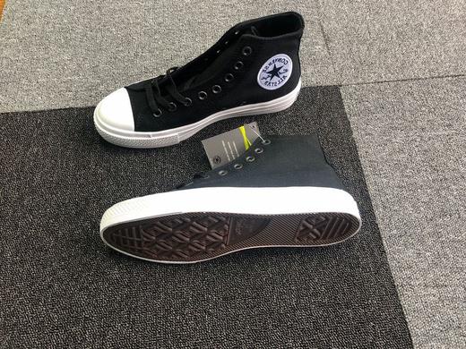 CONVERSE 新款All star 2代男女 黑低 黑高 白低 白高 帆布鞋35-44 商品图3