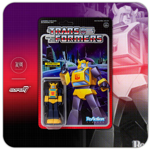 Super7 变形金刚 挂卡 系列1  擎天柱 威震天 声波 大黄蜂 爵士 红蜘蛛 商品图5