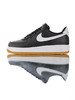 耐克Nike Air Force 1 '07 采用荔枝纹牛皮革 内置全掌air sole气垫 空军一号经典百搭休闲运动板鞋 皮革黑白生胶黄 商品缩略图0