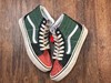 VANS范斯SK8-HI鸳鸯红黄蓝三色拼接 四色拼接 粉蓝绿黄 蓝黑绿黄 高帮男鞋休闲板鞋 官方货号VN0A4U3CWNY 尺码35-44 商品缩略图3