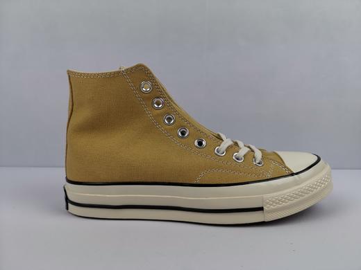 “原装帆布，进口亮油，环保硅蓝中低” 黑标升级版converse all star匡威1970S三星标高帮帆布鞋 尺码：35--44 商品图8