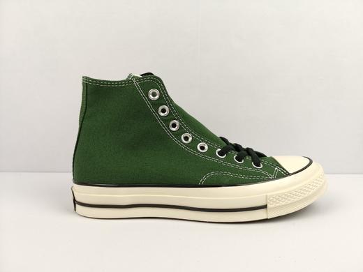 “原装帆布，进口亮油，环保硅蓝中低” 黑标升级版converse all star匡威1970S三星标高帮帆布鞋 尺码：35--44 商品图6
