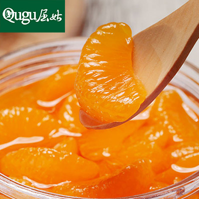 湖北秭归橘子罐头312克x6罐 无核蜜桔桔子罐头糖水橘片爽水果罐头