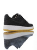 耐克Fragment Design x Nike Air Force 1 Premium 陈冠希凝结集团联名 内嵌Zoom气垫大底 空军一号经典低帮运动板鞋 黑丝绸+闪电 商品缩略图1