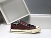“原装帆布，进口亮油，环保硅蓝中低” 黑标升级版converse all star匡威1970S三星标高帮帆布鞋 尺码：35--44 商品缩略图1