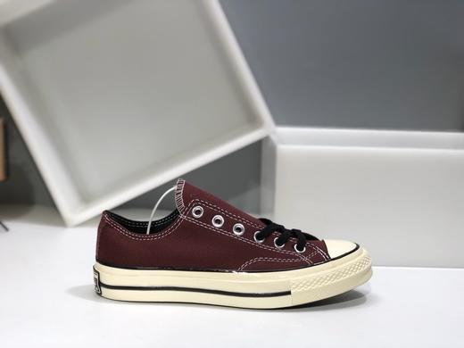 “原装帆布，进口亮油，环保硅蓝中低” 黑标升级版converse all star匡威1970S三星标高帮帆布鞋 尺码：35--44 商品图1
