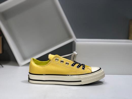 “原装帆布，进口亮油，环保硅蓝中低” 黑标升级版converse all star匡威1970S三星标高帮帆布鞋 尺码：35--44 商品图4