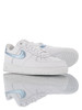 耐克Nike Air Force 1 Low '07 正确无色差皮革材质钩子 采用硬质头层牛皮革 内置全掌air sole气垫 空军一号经典低帮休闲运动板鞋 白皮雾霾蓝钩 商品缩略图1