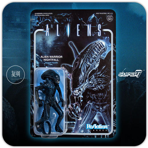 Super7 异形战士 系列1挂卡 Aliens Wave 1 商品图1