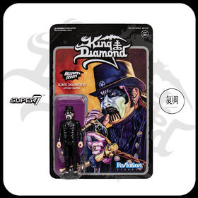 现货 Super7 King Diamond 礼帽版 复古挂卡 潮流玩具