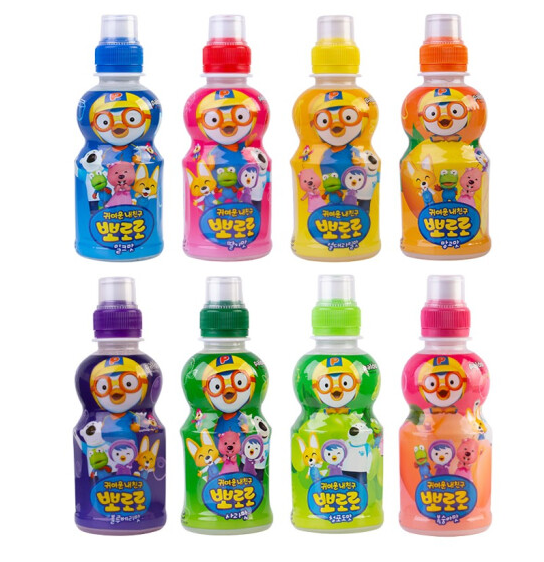 啵乐乐草莓味235ml