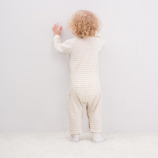 英氏-内衣类（春）B8有机襟蛤浅石蜡色 商品图1