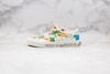 万斯 黑色 白色 Vans 拯救地球联名低帮 地图 涂鸦拼接帆布板鞋Size：35--44 工艺：硫化1:1（重量1:1、真标、原钢印、材质标、鞋型标、合格证 商品缩略图1