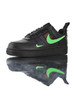 耐克Nike Air Force 1 ´07 Low Premium 采用荔枝纹牛皮革 内置全掌air sole气垫 空军一号经典百搭休闲运动板鞋 黑银光绿骚粉黑白黑双钩 商品缩略图0
