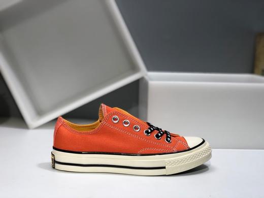 “原装帆布，进口亮油，环保硅蓝中低” 黑标升级版converse all star匡威1970S三星标高帮帆布鞋 尺码：35--44 商品图2