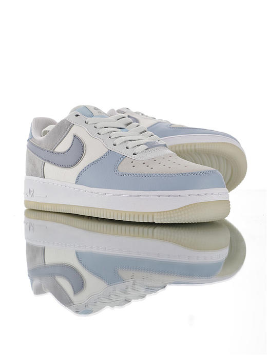 耐克Nike Air Force 1 '07 Low   空军一号运动板鞋 白黑黄钩沙漠黄黑奶油军械库蓝白灰 商品图5