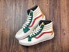 Vans Vault OG Sk8-Hi  万斯 米白撞色高帮 真标硫化工艺 升级正确原装铝楦数据楦型 海外高端限定高端系列 老茱莉安硫化 红绿白三色撞色 VN0A38FWVZ0 商品缩略图2