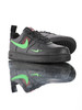耐克Nike Air Force 1 ´07 Low Premium 采用荔枝纹牛皮革 内置全掌air sole气垫 空军一号经典百搭休闲运动板鞋 黑银光绿骚粉黑白黑双钩 商品缩略图1