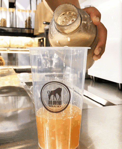 9元抢【茗鹿溪奶茶鲜果茶】双人套餐丨琥珀珍珠奶茶 芋泥波波奶绿or满