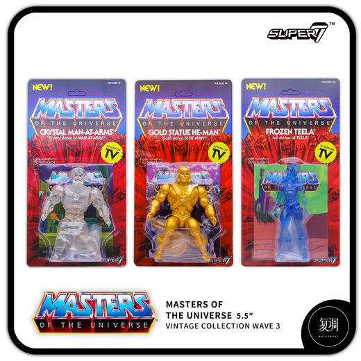 现货 Super 7 宇宙巨人希曼 5.5英寸系列3 MOTU 特殊颜色 商品图0