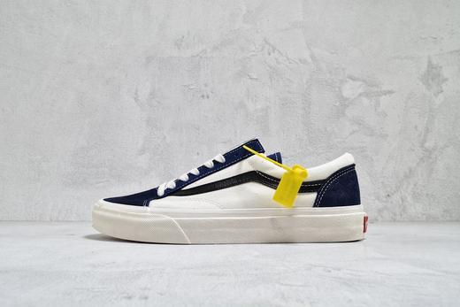 VANS STYLE 36 新款白橘拼色 橘子汽水板鞋、权志龙短头 绿色黑条 蓝色黑条  红色绿条 官方货号：VN0A3DZ3VXY  尺码：35--44  工艺：硫化1:1 商品图9