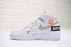 耐克Nike Air Force 1 Low “Just do it”只管去做 定制限定 黑白橘 白黑橘香橙 商品缩略图8