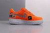 耐克Nike Air Force 1 Low “Just do it”只管去做 定制限定 黑白橘 白黑橘香橙 商品缩略图6