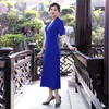 DLQ-A2008新款优雅气质钉珠礼服裙 商品缩略图2