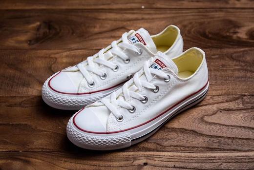 【致敬经典】Converse匡威 Chuck Taylor经典常青款升级蓝底真标 帆布硫化鞋 原盒 正确版型 原底原面 蓝色 黑色 白色 红色 黑色 低帮 高帮【偏大一码】码数：35--44 商品图4