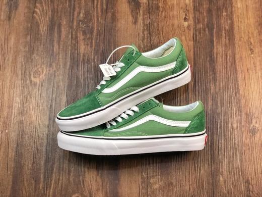 Vans Old Skool 帆布硫化板鞋 春季 橙色 浅蓝 橘黄 草绿 柠檬黄 鞋头麂皮拼接鞋身Size ：35--44 商品图9