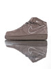 耐克Nike Air Force 1 '07 Mid 原模具开发打造 台产进口高丝翻毛皮质 内置全掌air sole气垫 空军一号运动板鞋 麂皮浅灰灰果冻底天使3M 商品缩略图6