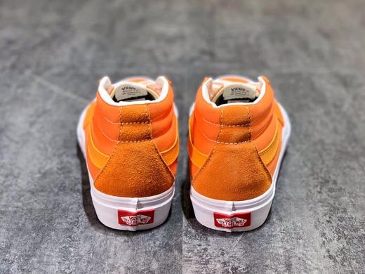 万斯硫化中帮系列 Vans SK8-Mid 万斯 拼色中帮板鞋 橙 红 蓝 粉 四色 小红书爆款男女新款  硫化真标 1:1 原厂钢印  Size：35-44 商品图1