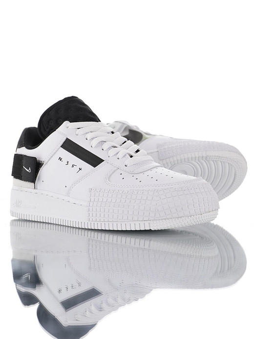 耐克Nike Air Force 1 Type 'N.354' 全新机能变奏版本 空军一号经典百搭休闲运动板鞋 黑橘粉宝蓝黑白橘宝蓝黑白黑荧光绿米绿胭脂粉 商品图5