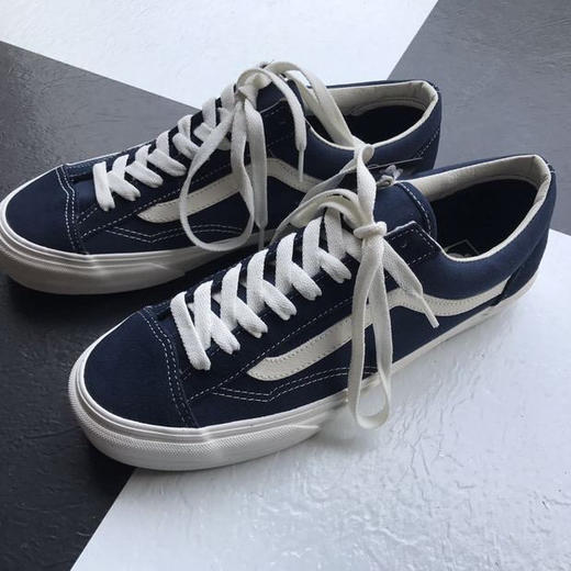 Vans Style 36 GD权志龙同款 藏蓝白 黄色 绿色  货号VN0A3DZ3RFL  原钢印、材质标、鞋型标、合格证 商品图2