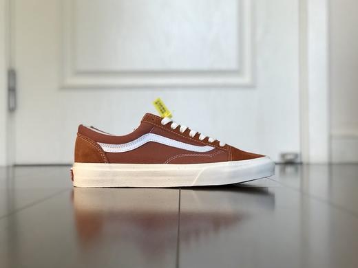 Vans范斯 经典系列 Style 36 高级灰 迷彩 黑色 橘色 板鞋运动鞋 型号：AS36  工艺：硫化1:1（重量1:1、真标、原钢印、材质标、鞋型标、合格证） 商品图6