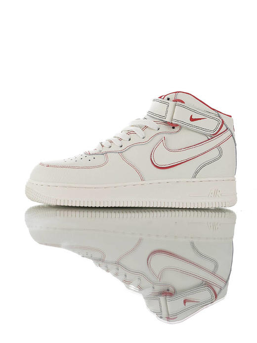 耐克 Nike Air Force 1 '07 Low 升级原模具开发打造 采用荔枝纹头层皮革鞋面 内置全掌air sole气垫 空军一号 商品图2